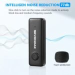 Purchase Sevenoak Wi-fi Lavalier Microphone for Android USB-C Telephone Plug Play Sort-C Mic for iPhone 15 Noise Cancellation Compact Cordless Clip on Mic for Video Recording Stay Streaming Podcasting - Greatest Value India | AskMeFlash - Image 3