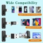 Purchase Mini Wi-fi Lavalier Microphone for Android and iPhone, iOS Units - Noise Discount Lapel Mic for Recording, Clip on Mic, for Video Recording, Tiktok, Youtube, Vlog Podcast Content material Creator - Greatest Worth India | AskMeFlash - Image 4