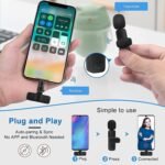 Purchase DDLC K8 Wi-fi Lavalier Microphone | Noise Cancelling Collar Mic for All Smartphones | Plug & Play Clip-on Microphone for YouTube | Vlogging, Podcasts & Video Recording (k8) - Greatest Value India | AskMeFlash - Image 8