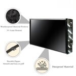 LED television Cowl for ‎Samsung (UA43DUE77AKLXL) 43 Inches (108 CM) LED television (suitable for 43 Inch All Fashions) - Dustproof Tv Cowl Protector for 43 Inch LCD, Plasma Tv -Design 171 - Image 3