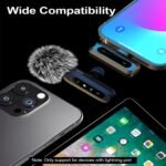 Purchase Mini Wi-fi Lavalier Microphone for Android and iPhone, iOS Units - Noise Discount Lapel Mic for Recording, Clip on Mic, for Video Recording, Tiktok, Youtube, Vlog Podcast Content material Creator - Greatest Worth India | AskMeFlash - Image 3
