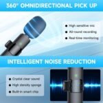 Purchase DDLC K8 Wi-fi Lavalier Microphone | Noise Cancelling Collar Mic for All Smartphones | Plug & Play Clip-on Microphone for YouTube | Vlogging, Podcasts & Video Recording (k8) - Greatest Value India | AskMeFlash - Image 6