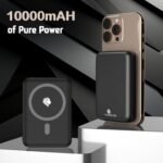 Purchase Kratos Magsafe Wi-fi Energy Financial institution 10000mAh, 22.5W Quick Charging with 15W Wi-fi Output, Sturdy Magnetic Maintain, USB Kind-C, Suitable with iPhone 12 & Above, Android Qi Units (Black) - Greatest Worth India | AskMeFlash - Image 3