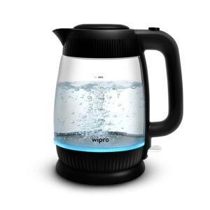 Purchase Wipro Elato BK214 1.8 litre Glass LED electrical Kettle| Auto minimize off | Triple Safety – Dry Boil, Steam & Over Warmth |Stainless Metal Internal Physique | 1200 watts – Greatest Value India | AskMeFlash