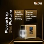 Purchase Genus MaxiLion 1000 VA Inverter with Upto 12 12 months Life Built-in 1280Wh Lithium-Ion Battery for House Workplace & Store - Full 5 12 months Product Guarantee - Finest Value India | AskMeFlash - Image 3