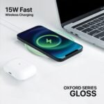 Purchase Vaku Luxos® 15W Wi-fi Charger Albany Sequence Quick Charging Pad PD Qi-Licensed with Kind C Cable for iPhone 15/15 Plus/15 Professional/15 Professional Max, iPhone 14/14 Plus/14 Professional/Max, iPhone 13/12/11 Sequence- White - Greatest Value India | AskMeFlash - Image 4