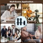Purchase Mini Wi-fi Lavalier Microphone for Android and iPhone, iOS Units - Noise Discount Lapel Mic for Recording, Clip on Mic, for Video Recording, Tiktok, Youtube, Vlog Podcast Content material Creator - Greatest Worth India | AskMeFlash - Image 6