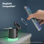 Purchase Zebronics 3-in-1 Wi-fi Foldable Charging Pad with 23W Output, MagSafe Appropriate, Quick Charging, Constructed-in Safety, FOD, 1m Sort-C Cable, for iPhone 16/15/14/13/12 Sequence(MagBoost 50,Matt Black) - Greatest Value India | AskMeFlash - Image 3
