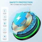 Purchase 15W Wi-fi Charger Pad with Adapter Quick Charging for Samsung Galaxy S25 Extremely Edge S24 FE S23 S22 S21 Z Fold6, Wi-fi Charging Station for Motorola G Energy 2025 Edge 50 Extremely,Pixel 9a,iPhone 16e - Greatest Value India | AskMeFlash - Image 4