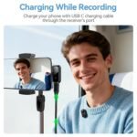 Purchase occiam Mini Lavalier Microphone for iPhone & Android Wi-fi Microphone Noise Discount Magnetic Mini Lapel Mic with 54H Charging Case for YouTube Podcast Tiktok Vlogging Video Recording Black - Greatest Value India | AskMeFlash - Image 6