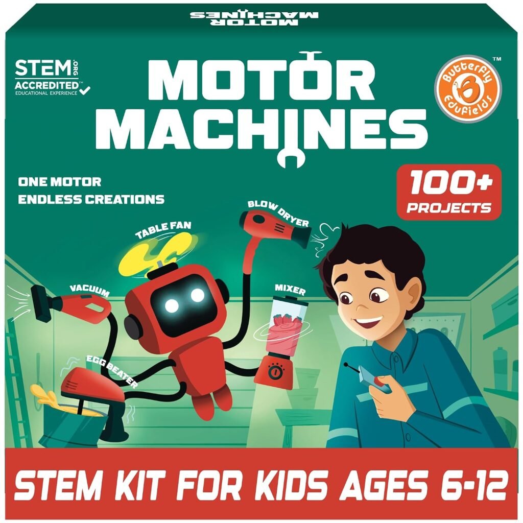 Purchase Butterfly EduFields 100+STEM Robotics Reward Kits for Ages 6-10-13 Boys Ladies – Greatest Value India | AskMeFlash