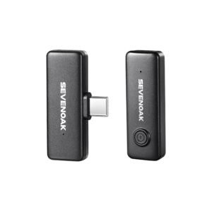 Purchase Sevenoak Wi-fi Lavalier Microphone for Android USB-C Telephone Plug Play Sort-C Mic for iPhone 15 Noise Cancellation Compact Cordless Clip on Mic for Video Recording Stay Streaming Podcasting – Greatest Value India | AskMeFlash