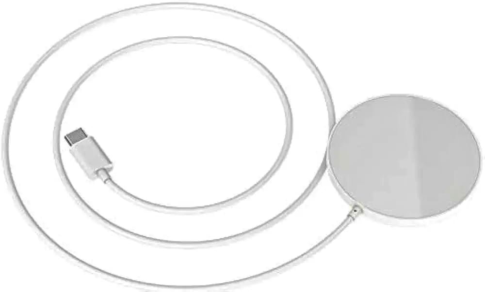 Purchase Magnetic Wi-fi Charger Pad, 15W Quick Charging, White, USB-C Cable – Greatest Value India | AskMeFlash