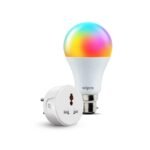 Wipro Smart Home Combo – 10A Smart Plug & 9W Wi-Fi Smart LED Bulb (B22) with Music Sync, Alexa & Google Assistant - Image 2