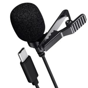 Lapras USB Type-C Condenser Microphone – Plug-and-Play Mic for Smartphones, Laptops, Streaming & Podcasts