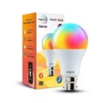 Wipro 9W B22 Wi-Fi Smart LED Bulb (NS9400) – 16M Colours, Music Sync, Works with Alexa & Google Assistant
