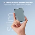 Purchase Lapcare Nucleo 5000mAh Magazine-Protected Pocket Energy Financial institution | 15W Wi-fi Charging | 22W PD Quick Charging | Kind-C Enter/Output | Sturdy Magnetic Maintain | Compact & Transportable | Made in India - Greatest Value India | AskMeFlash - Image 5