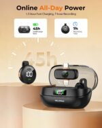 Purchase VELOMAX Wi-fi Mic for YouTube with AI Noise Cancellation, 2-in-1 Wi-fi Microphone for iPhone/Android, Twin Clip-On Magnetic Mic, 100FT Vary, Lightning & Kind-C Receiver for Vlog & Streaming - Greatest Value India | AskMeFlash - Image 4