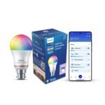 Purchase PHILIPS WiZ 10W B22 Wi-Fi & Bluetooth LED Sensible Bulb with Music Sync, Appropriate with Amazon Alexa & Google Assistant, 16 Million Colors & Movement Sensing Know-how | Pack of 1 – Greatest Worth India | AskMeFlash