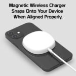 Purchase iPhone Wi-fi Charger, Magnetic Wi-fi Charging Pad, Quick Charger Suitable with iPhone 15 Professional Max Plus, 14 Professional Max Plus 13 Professional Max mini 12 Professional Max SE - Greatest Value India | AskMeFlash - Image 4