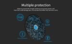 Nillkin PowerFlash 15W Fast Wireless Charger Pad – Qi Standard, Tempered Glass with Cooling Fan (Black) - Image 4