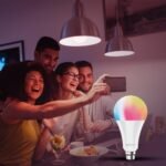 Amazon Basics 12W B22 Smart LED Bulb – 16M Colours, Wi-Fi & Bluetooth, Alexa & Google Assistant, Dimmable (Pack of 1) - Image 5