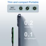 Purchase Pixel 9 Professional Wi-fi Charger, Quick Wi-fi Charging Pad for Google Pixel 9a/9 Professional/9Pro XL/9Pro Fold/8/8Pro/7/7Pro/6/6 Professional/5, Wi-fi Charger Android for Samsung S25 Extremely/Z Flip6/ Fold 6, iPhone 16 - Greatest Value India | AskMeFlash - Image 4