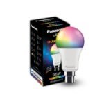 Purchase Panasonic LED 9.5W 5CH Sensible Bulb Appropriate with Alexa and Google House (Wifi + Bluetooth), 16 Tens of millions B22 Sensible Bulb (Multicolor) – Finest Worth India | AskMeFlash