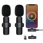 Purchase K9 Twin Wi-fi Microphone, Digital Mini Moveable Recording Clip Mic with Receiver for All Sort-C Cellular Telephones Digital camera Laptop computer for Vlogging YouTube On-line Class, Zoom Name – Greatest Value India | AskMeFlash