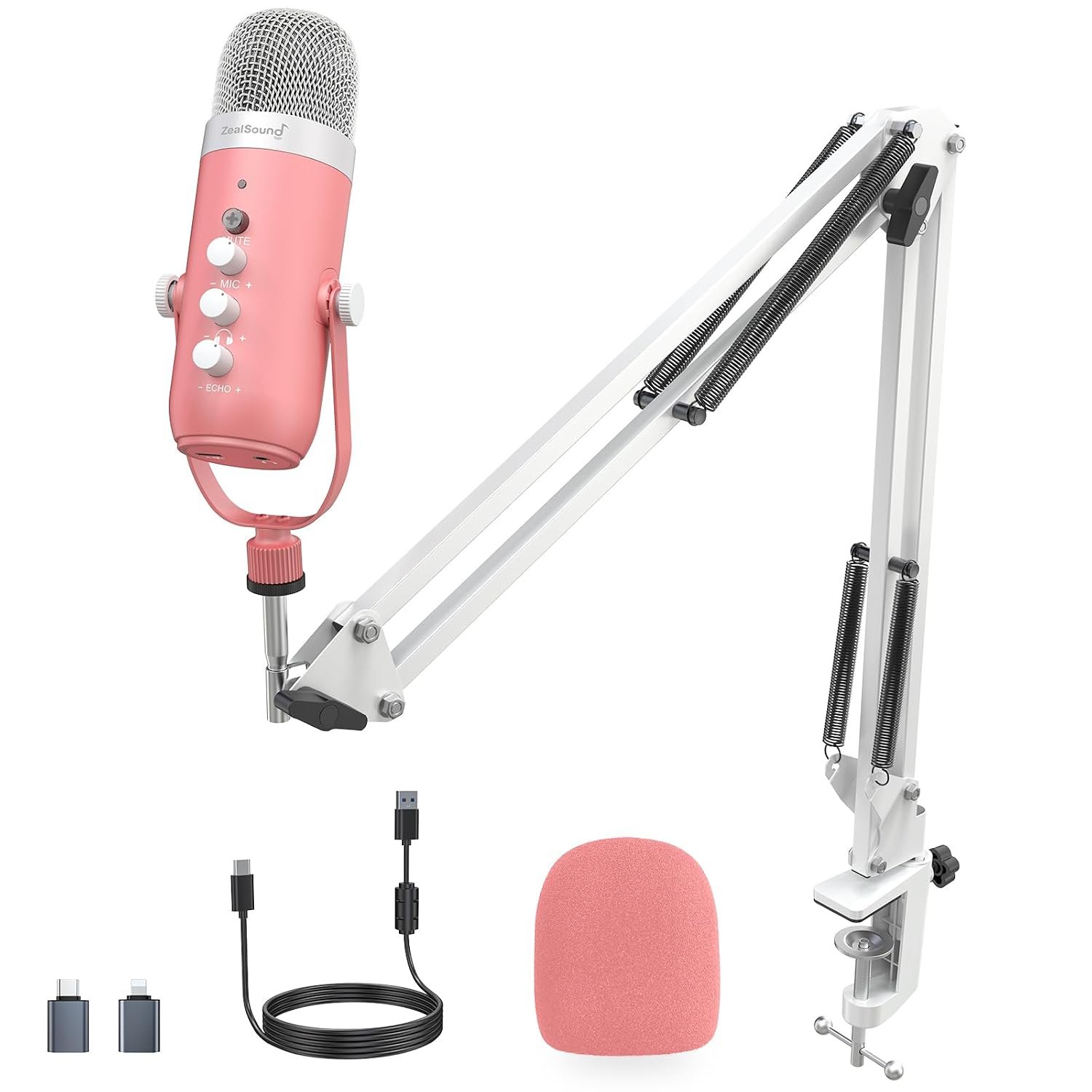 Purchase zealsound Gaming Condenser Microphone, Podcast Mic with Increase Arm for Telephone/PC/PS4/PS5, USB Microphone for Recording/YouTube/Streaming, Headphone Output, Mute Button, Echo Quantity Achieve Management (Pink) – Finest Worth India | AskMeFlash Purchase zealsound Gaming Condenser Microphone, Podcast Mic with Increase Arm for Telephone/PC/PS4/PS5, USB Microphone for Recording/YouTube/Streaming, Headphone Output, Mute Button, Echo Quantity Achieve Management (Pink) – Finest Worth India | AskMeFlash