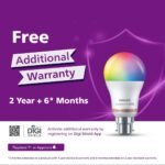 Purchase PHILIPS WiZ 10W B22 Wi-Fi & Bluetooth LED Sensible Bulb with Music Sync, Appropriate with Amazon Alexa & Google Assistant, 16 Million Colors & Movement Sensing Know-how | Pack of 1 - Greatest Worth India | AskMeFlash - Image 8