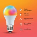 Purchase wipro 12.5W E27 Wi-Fi Sensible LED Bulb with Music Sync | Voice Management with Alexa, Google Asst | App Management |16 M Colors, White Tunable - Heat, Impartial & Cool White +Dimmable | Scenes | Pack of 1 - Greatest Worth India | AskMeFlash - Image 2