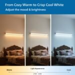 Philips 20W Smart Wi-Fi Tunable White LED Batten Light – App & Voice Control with Alexa & Google Assistant - Image 6
