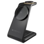 Zebronics Magboost 200 3-in-1 Wireless MagSafe Charger – 23W Fast Charging, Foreign Object Detection, LED Indicator, 1m Cable (Black) - Image 8