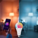 Amazon Basics 12W B22 Smart LED Bulb – 16M Colours, Wi-Fi & Bluetooth, Alexa & Google Assistant, Dimmable (Pack of 1) - Image 7