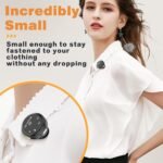 GADGETSWEAR Q8 Wireless Lavalier Microphone – Single Clip-On Mic with Noise Cancellation, Type-C & iOS Plug-and-Play - Image 3