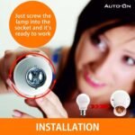 Auto-ON Day/Night Sensor 9W B22 LED Bulb – Cool White, Dusk-to-Dawn Auto Switch with Surge Protector - Image 6