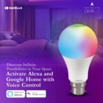 Purchase Havells Glamax 9W B22 WiFi LED Good Bulb with Music Sync Perform, Appropriate with Amazon Alexa and Google Assistant (16M Colors) - Finest Value India | AskMeFlash - Image 7