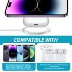 Purchase GIANAC USB C Magazine Secure Charger, 15W Magnetic Wi-fi Quick Charger, Sort C Induction Charger Suitable with iPhone 17/16/16 Plus/16 Professional/16 Professional Max/16e/15/14/13/12 Collection/Air-Pods 3/2 professional - Greatest Value India | AskMeFlash - Image 3