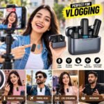 Eyetech J13 Dual Wireless Lavalier Microphone – Clip-On Mic with Charging Case for Camera & Smartphone, USB Type-C - Image 8