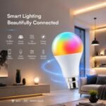 Zeswin 9W B22 Wi-Fi Smart LED Bulb – 16M Colours, Music Sync, Alexa & Google Assistant (Pack of 1) - Image 2