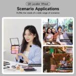 Purchase Dr Imaginative and prescient Twin Wi-fi Lavalier Microphone for Android & iPhone | Noise Cancellation | Plug & Play | Mini Clip Mic for Video Recording | Vlogging & Reside Streaming with Charging Case (Q8) - Finest Value India | AskMeFlash - Image 2