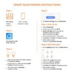 Amazon Basics 12W B22 Smart LED Bulb – 16M Colours, Wi-Fi & Bluetooth, Alexa & Google Assistant, Dimmable (Pack of 1) - Image 6