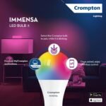 Purchase Crompton Immensa 9W Bluetooth Good LED Bulb B22 | 16M Colors, Pack of 1 - Greatest Worth India | AskMeFlash - Image 3