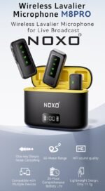 NOXO Wireless Microphone for iPhone & Android – Dual Mic Set with Noise Cancellation, 48H Charging Case & 130ft Range - Image 2
