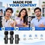 Purchase Wi-fi Clip Microphone for Social Media Movies Vlogging Tutorials and Presentation Recording - Finest Worth India | AskMeFlash - Image 4