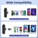 Purchase NPTCL Mini Wi-fi Microphone USB C for iPhone 17 16 15 iPad Android Telephone - Greatest Worth India | AskMeFlash - Image 7