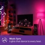 PHILIPS WiZ Neo 12W B22 Wi-Fi & Bluetooth Smart LED Bulb – 16M Colours, Music Sync, Alexa & Google Assistant - Image 8