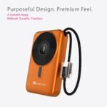 Beetel MagVibe WS10 4-in-1 MagSafe Power Bank – 10000mAh Magnetic Wireless Charger with Built-in Stand - Image 9