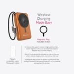 Beetel MagVibe WS10 4-in-1 MagSafe Power Bank – 10000mAh Magnetic Wireless Charger with Built-in Stand - Image 8